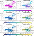 Meteorlogische und hydrologische Dürre China für 1961-2005 Lizenz: CC BY 3.0