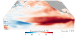 Temperaturanomalie El Niño 2015 Lizenz: public domain