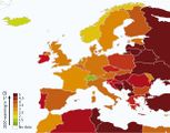 Nationale Emissionen EU Versprechen auf dem Pariser Abkommen Lizenz: CC BY