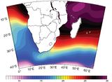 Meeresoberflächentemperatur 2008 Südost-Atlantik und südwestlicher Indischer Ozean Lizenz: CC BY