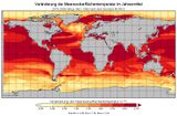 Änderung der Meeresoberflächentemperatur im Jahresmittel Änderungen 2070-2099 nach RCP8.5 Lizenz: CC BY-SA