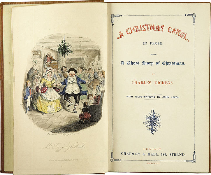 Datei:Charles Dickens-A Christmas Carol-Title page-First edition 1843.jpg