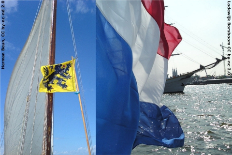 Datei:NiederlandeBelgien Flaggenbild.jpg