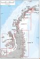 Schelfeis der Antarktischen Halbinsel Schelfeisgebiete der Antarktischen Halbinsel um das Jahr 2000. Lizenz: CC BY