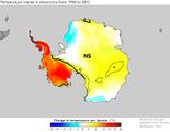 Änderung der Jahresmitteltemperatur 1958-2012 in °C pro Jahrzehnt Lizenz: public domain