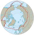 Abgrenzung der Arktis Lizenz: AMAP-Lizenz