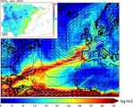 Atmosphärischer Fluss trifft auf die Iberische Halbinsel Lizenz: CC BY