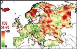 Schweregrad von Dürren 1950-1980 Dürreschwere in Intensität pro Jahrzehnt Lizenz: CC BY