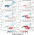 Meteorlogischen und hydrologische Dürren China: Änderungen bis 2056–2100 Lizenz: CC BY 3.0