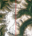 Effekt von Buschfeuern in SO-Australien auf Gletscher in Neuseeland Lizenz: public domain