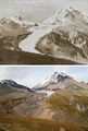 Gergeti-Gletscher 1890 und 2011 Lizenz: CC BY SA 3.0