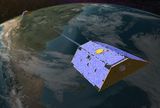 Grace-Satelliten Messungen über dem Atlantik Lizenz: public domain