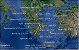 Höchsttemperaturen 2021 in Griechenland Lizenz: CC BY