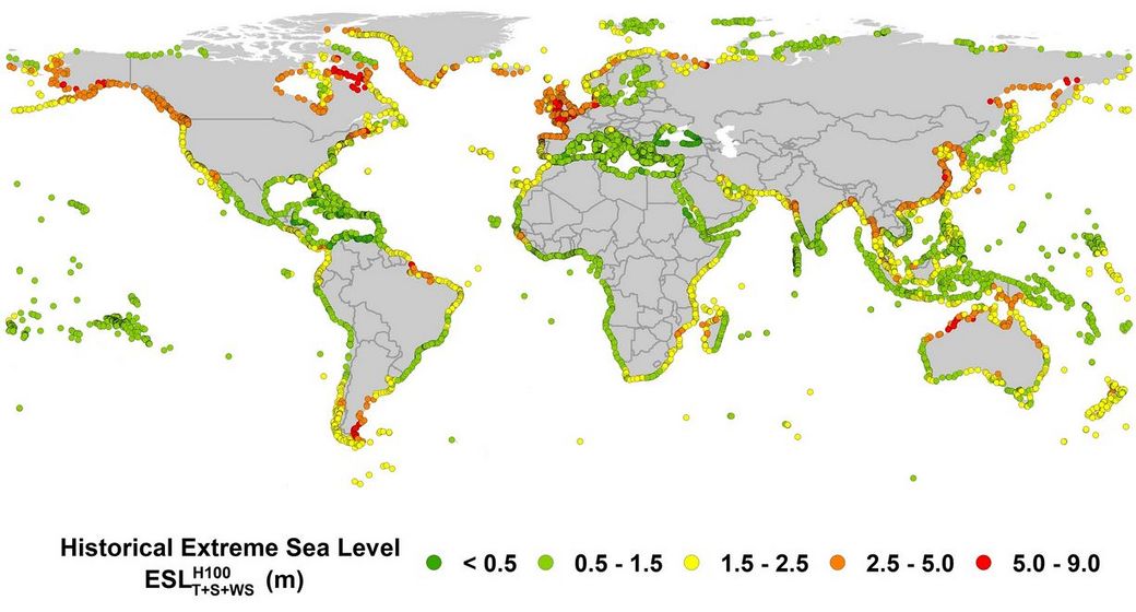 Meeresspiegel In 50 Jahren Karte Folgen des Meeresspiegelanstiegs – Klimawandel