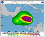Windgeschwindigkeit Hurrikan Iota Nov. 2020 Lizenz: public domain