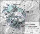 Kilimandscharo Gletschergebiete 1912 und 2011 Lizenz: CC BY