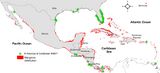 Karibik und Mittelamerika Mangroven-Gebiete Lizenz: CC BY-SA