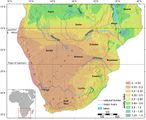 Ariditäts-Index Südliches Afrika Lizenz: CC BY