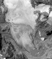 South Cascade-Gletscher Luftaufnahme 1958 Lizenz: public domain