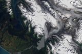 Yakutat-Gletscher am 22. August 1987 Lizenz: public domain